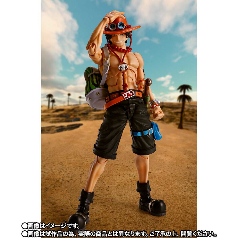 (PO) S.H.Figuarts One Piece - Portgas.D.Ace - Flame Fist (PBandai exclusive) Image_2