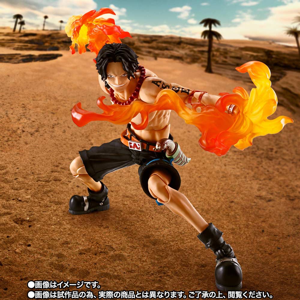 (PO) S.H.Figuarts One Piece - Portgas.D.Ace - Flame Fist (PBandai exclusive) Image_4