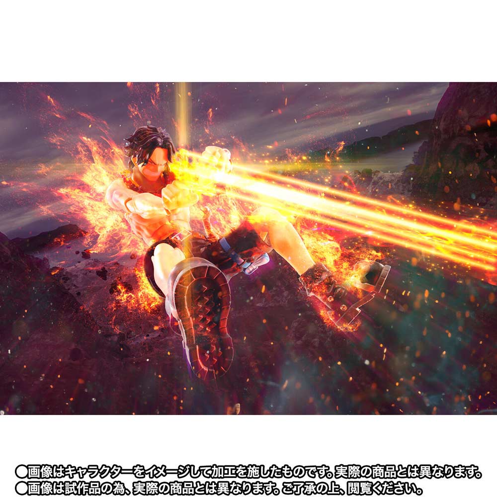 (PO) S.H.Figuarts One Piece - Portgas.D.Ace - Flame Fist (PBandai exclusive) Image_10