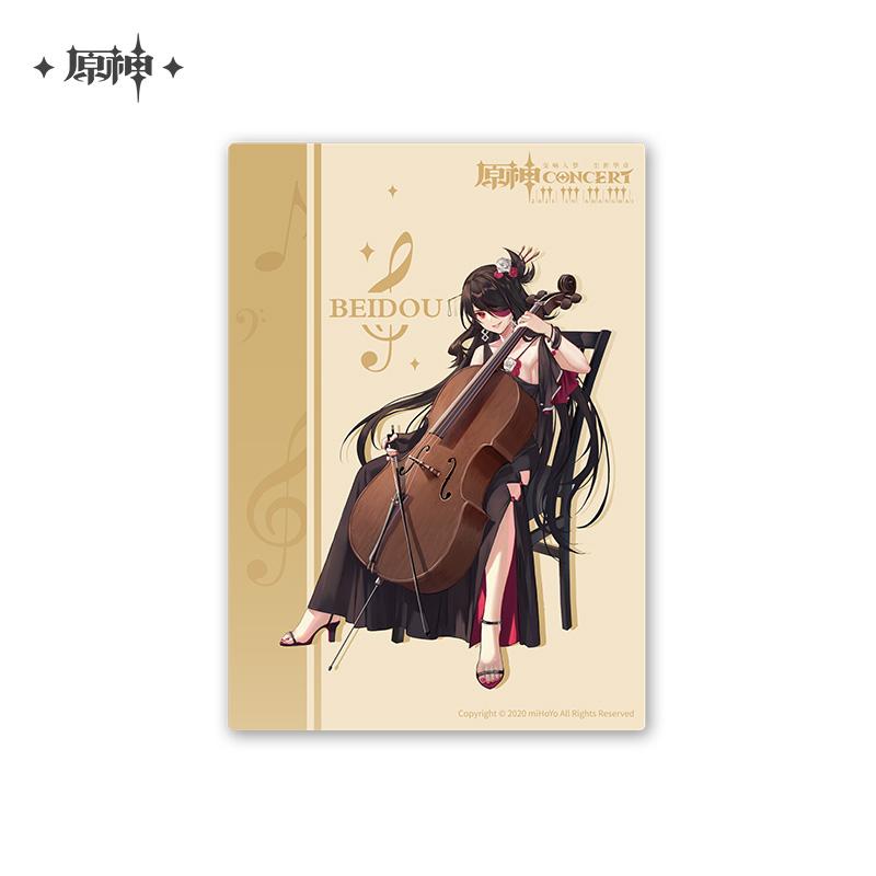 Genshin Impact Melodies of an Endless Journey Postcard Set of 8 Image_8