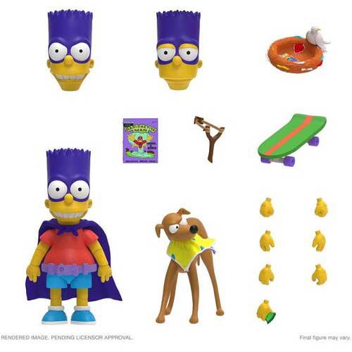 Super 7 The Simpsons ULTIMATES! Wave 2 - Bartman Image_2