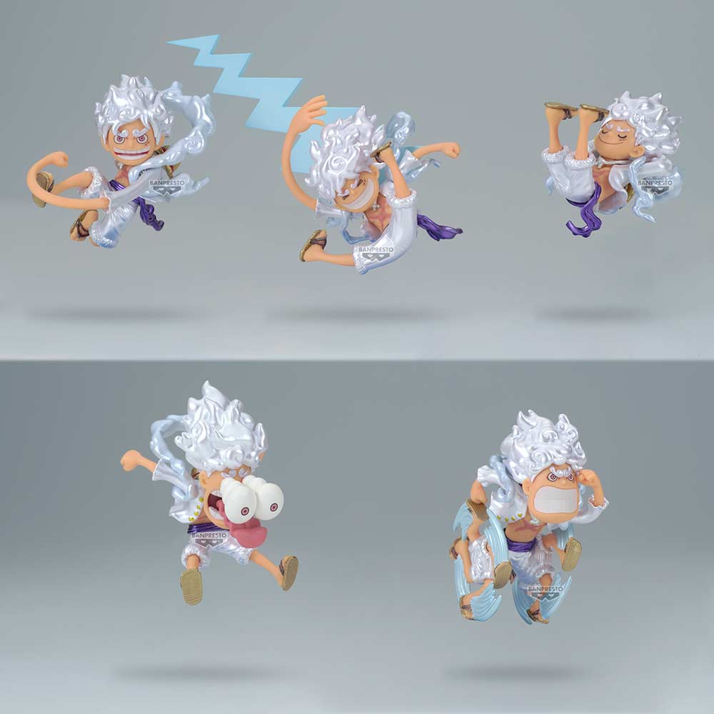 (PO) One Piece WCF World Collectible Figure - Monkey.D.Luffy Gear 5 Special (Metallic ver.) Image_2