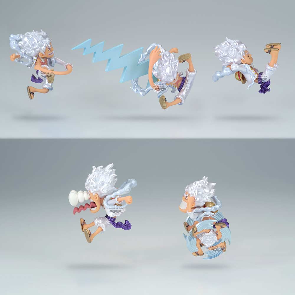 (PO) One Piece WCF World Collectible Figure - Monkey.D.Luffy Gear 5 Special (Metallic ver.) Image_3