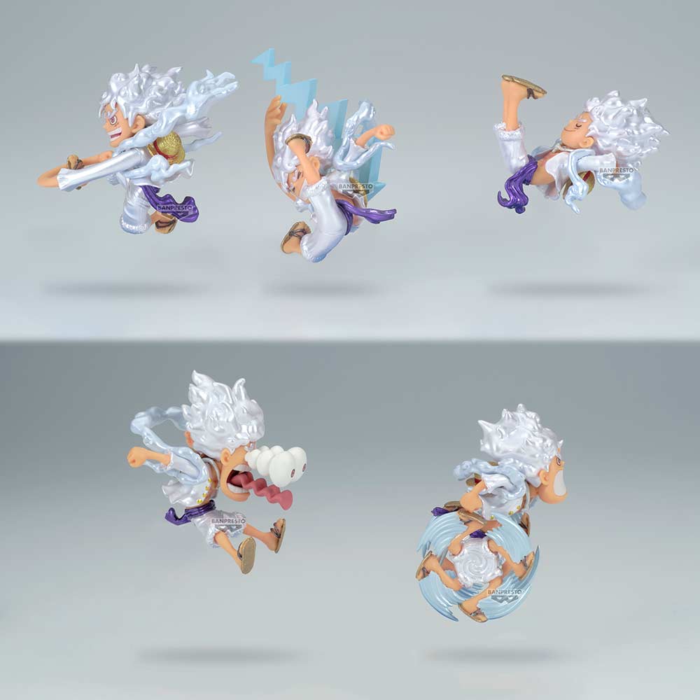 (PO) One Piece WCF World Collectible Figure - Monkey.D.Luffy Gear 5 Special (Metallic ver.) Image_4