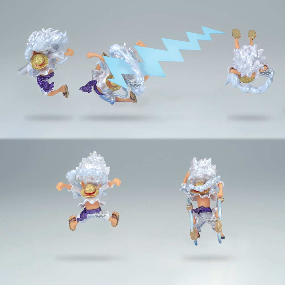 (PO) One Piece WCF World Collectible Figure - Monkey.D.Luffy Gear 5 Special (Metallic ver.) Image_5