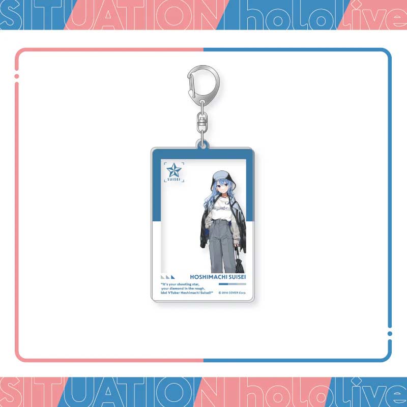 Situation hololive -A Fun Day Out! Series- vol.1 - Photo Time Keychain - Hoshimachi Suisei Image_1