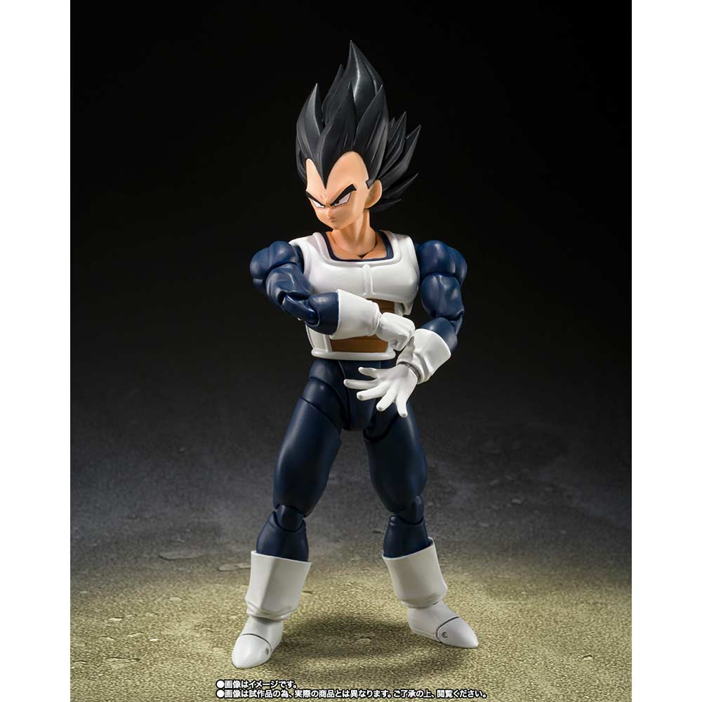 (PO) S.H.Figuarts Dragonball Z - Vegeta Old Style Battle Clothes (PBandai exclusive) Image_2