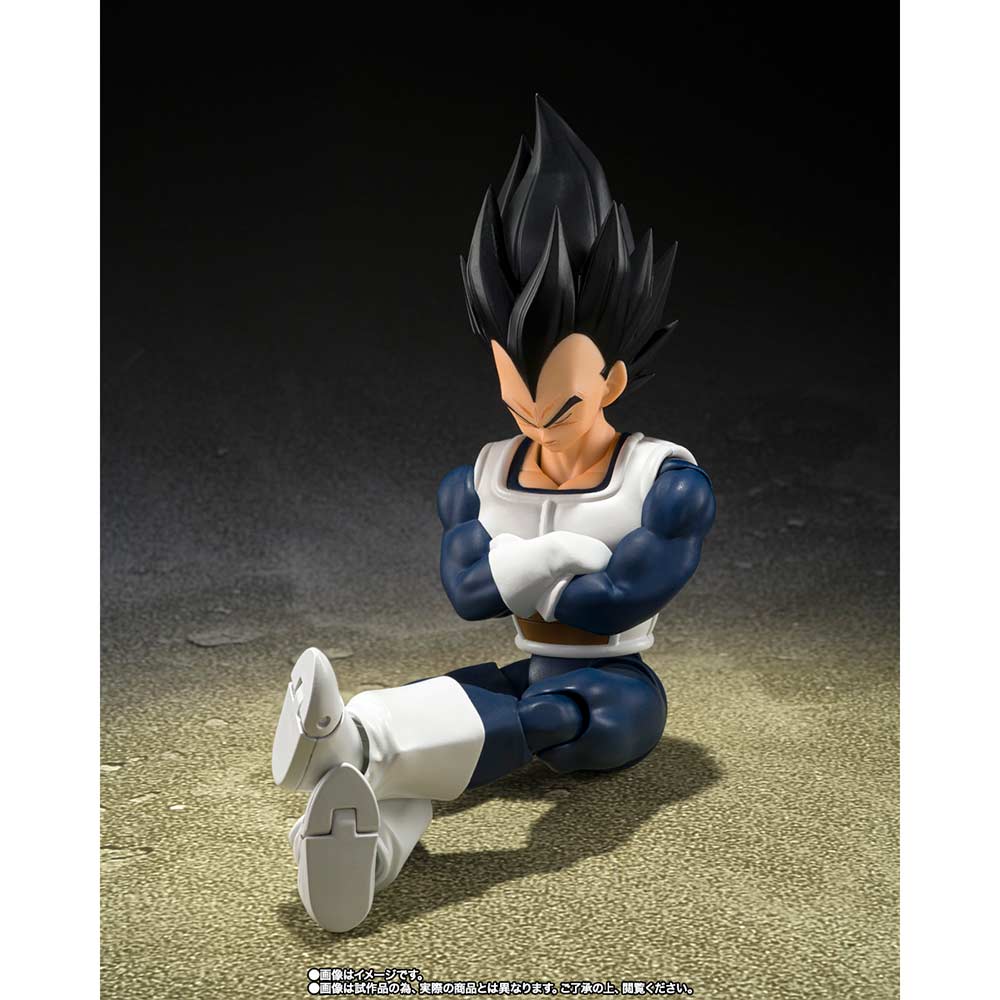 (PO) S.H.Figuarts Dragonball Z - Vegeta Old Style Battle Clothes (PBandai exclusive) Image_3