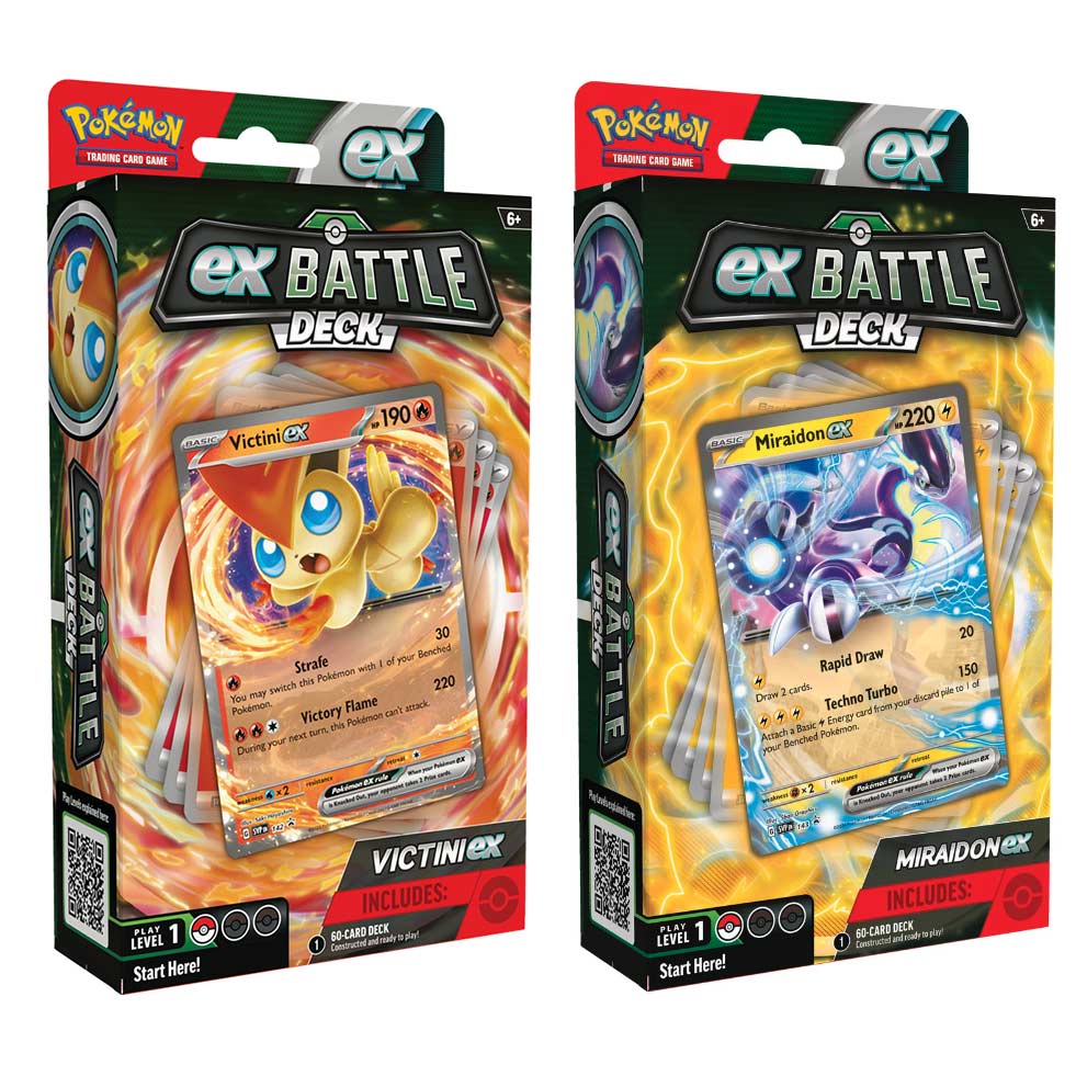 Pokemon TCG: Decks and Starters - EX Battle Deck - Victini/Miraidon Image_1