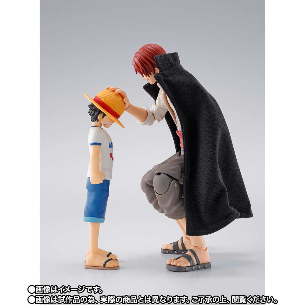 (PO) S.H.Figuarts One Piece Shank & - Monkey.D.Luffy Kis Era Image_2