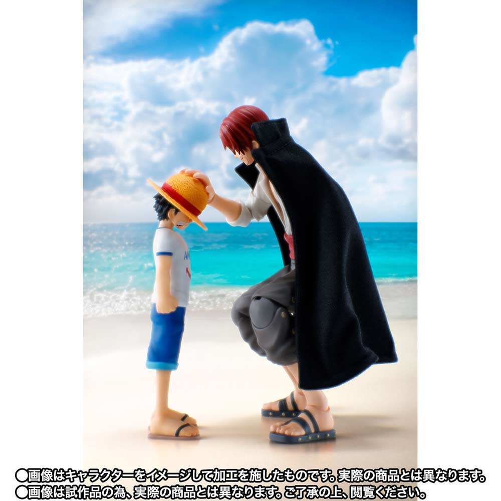 (PO) S.H.Figuarts One Piece Shank & - Monkey.D.Luffy Kis Era Image_3