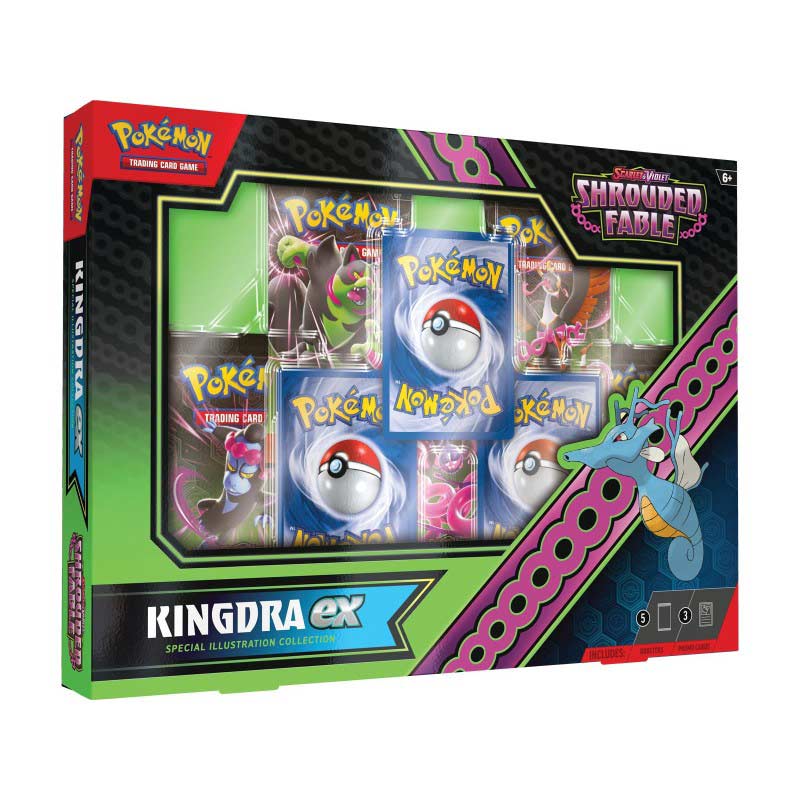 Pokemon TCG: Scarlet and Violet SV6.5 Shrouded Fable Special Collection Greninja / Kingdra EX Image_2