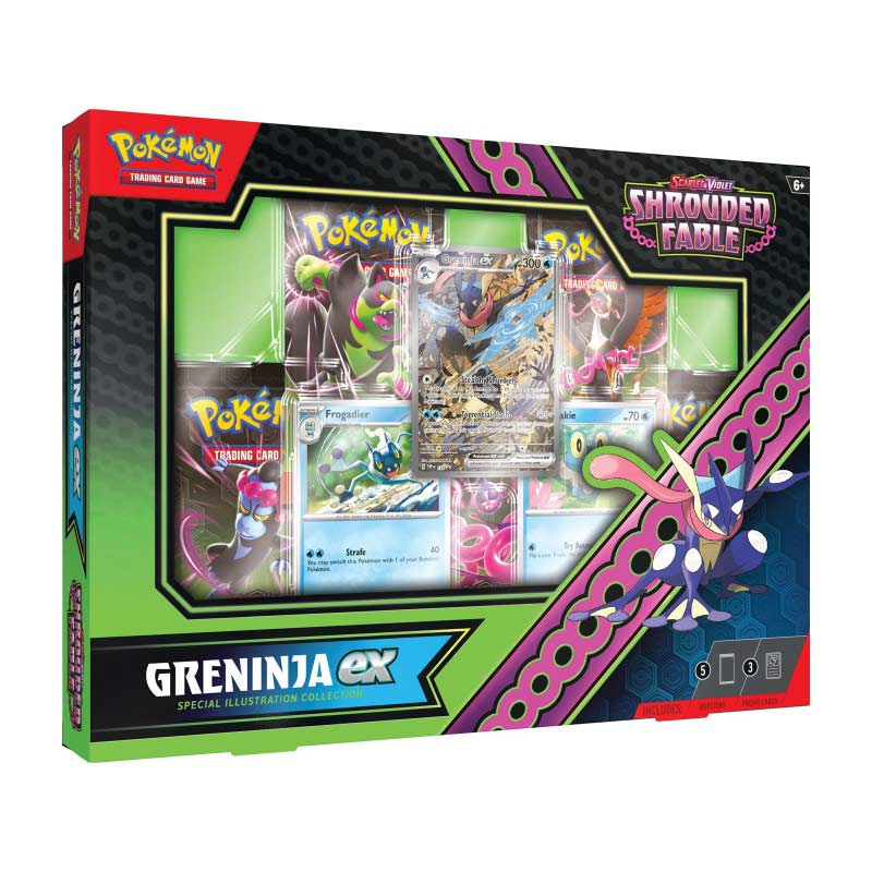 Pokemon TCG: Scarlet and Violet SV6.5 Shrouded Fable Special Collection Greninja / Kingdra EX Image_3
