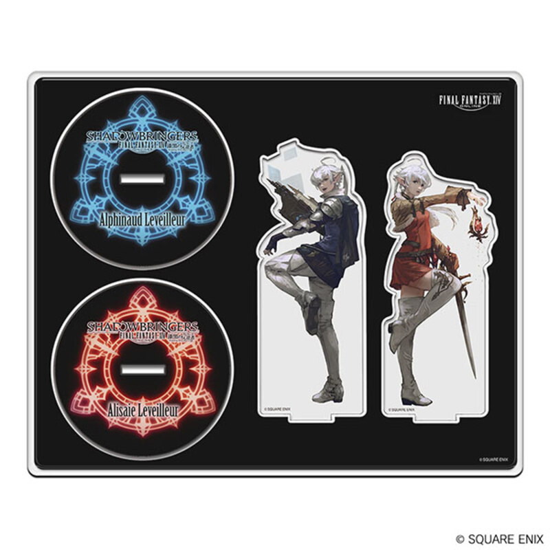 (PO) Final Fantasy XIV: Shadowbringers Acrylic Stand Alphinaud & Alisaie Image_2