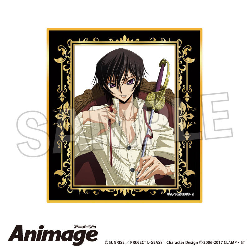 (PO) Code Geass Lelouch of the Rebellion Animage Giragira Shikishi E Image_1