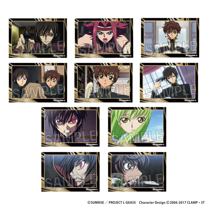(PO) Code Geass Lelouch of the Rebellion Trading Stand Panel BOX 1 [BOX] Image_1