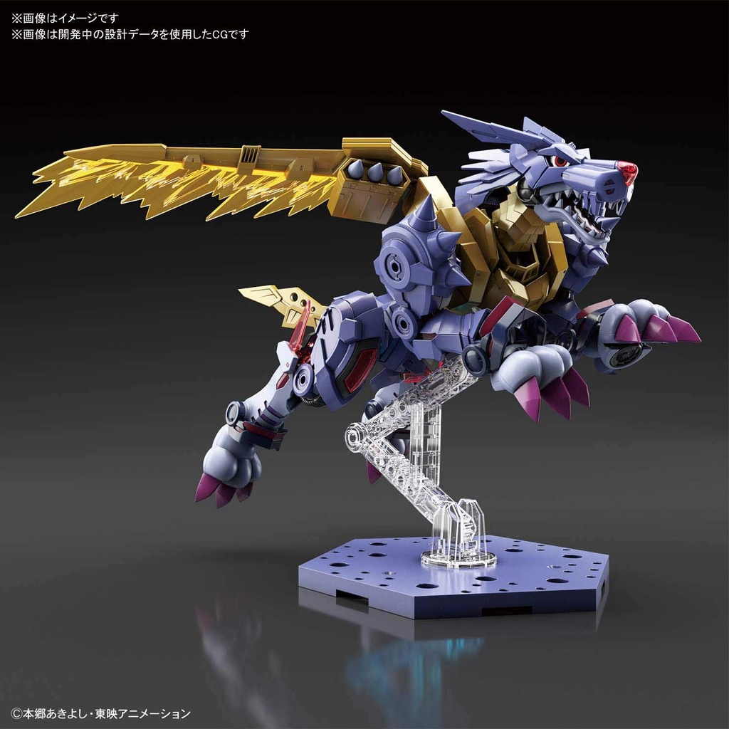 (PO) Figure-rise Standard Digimon Adventure - Metal Garurumon (Amplified) (6) Image_6