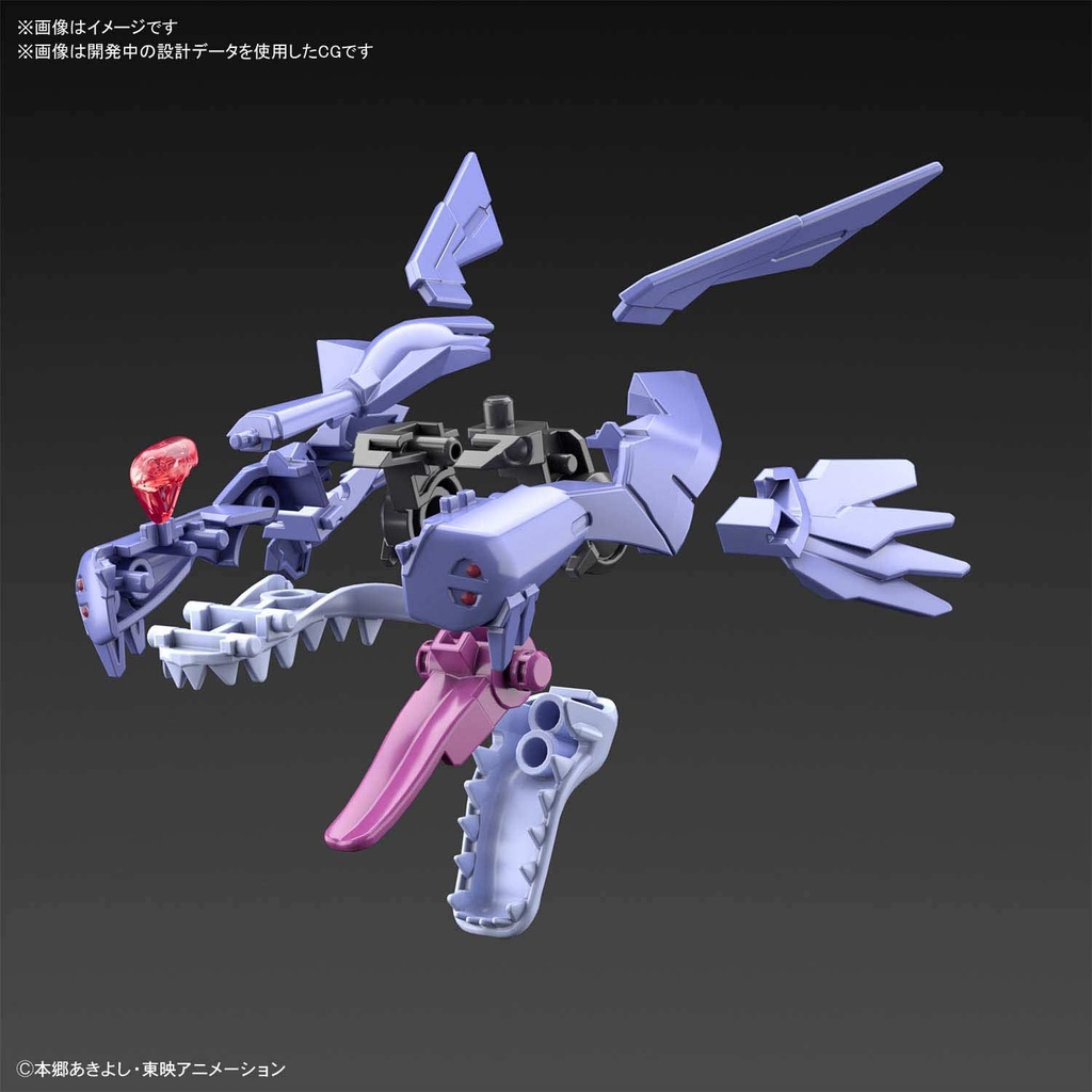 (PO) Figure-rise Standard Digimon Adventure - Metal Garurumon (Amplified) (6) Image_7