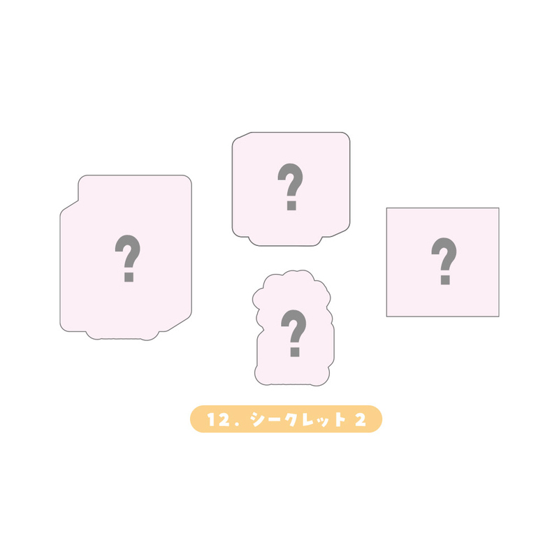 (PO) Sanrio Characters Secret Marche Sticker [BOX] Image_13