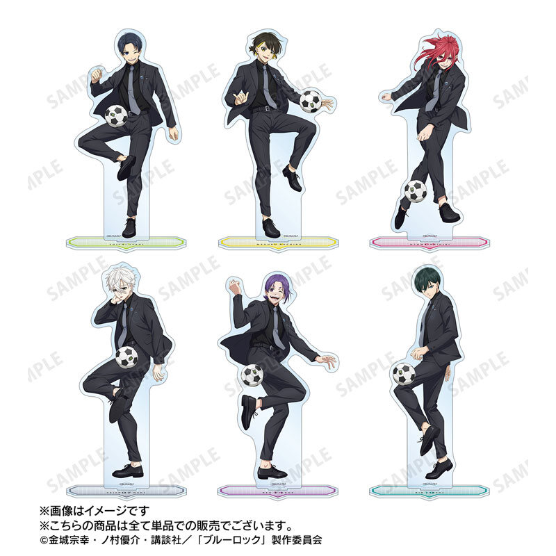 (PO) Blue Lock Original Illustration Isagi Yoichi Suit Model Ver. Big Acrylic Stand Image_4