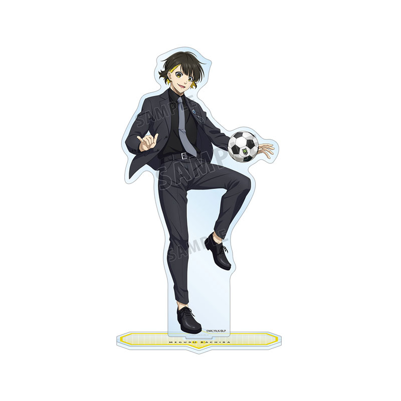 (PO) Blue Lock Original Illustration Bachira Meguru Suit Model Ver. Big Acrylic Stand Image_2