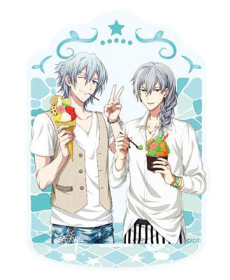 (PO) IDOLiSH7 Shuffle Talk Acrylic Stand - Yotsuba Tamaki & Yuki (3) Image_1