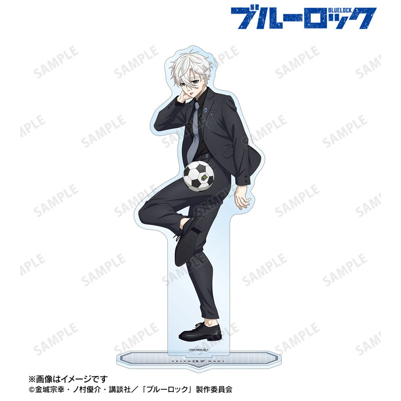 (PO) Blue Lock Original Illustration Nagi Seishiro Suit Model Ver. Big Acrylic Stand Image_3