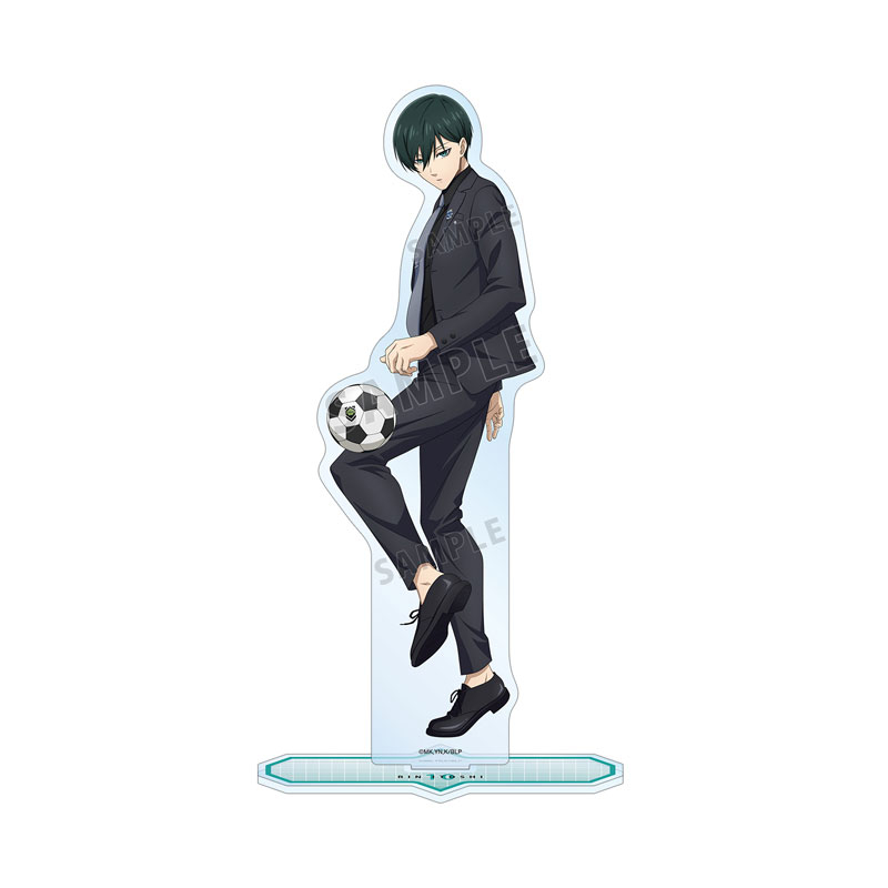 (PO) Blue Lock Original Illustration Itoshi Rin Suit Model Ver. Big Acrylic Stand Image_2