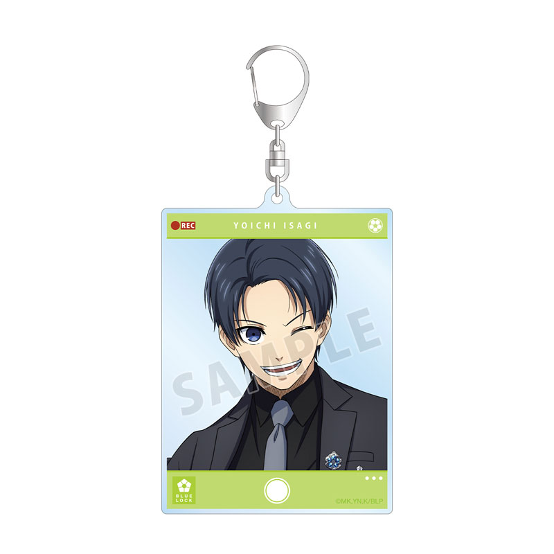 (PO) Blue Lock Original Illustration Isagi Yoichi Suit Model Ver. Big Acrylic Key Chain Image_2