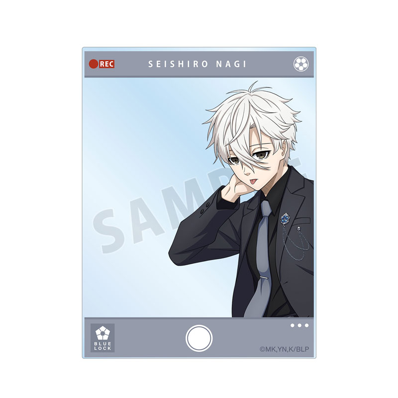 (PO) Blue Lock Original Illustration Nagi Seishiro Suit Model Ver. Acrylic Card Image_2