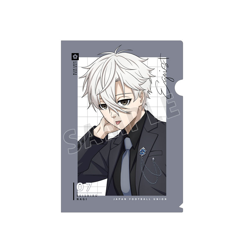 (PO) Blue Lock Original Illustration Nagi Seishiro Suit Model Ver. Clear File Image_2