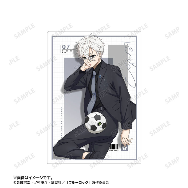 (PO) Blue Lock Original Illustration Nagi Seishiro Suit Model Ver. Clear File Image_4