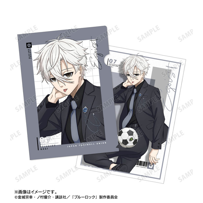 (PO) Blue Lock Original Illustration Nagi Seishiro Suit Model Ver. Clear File Image_5