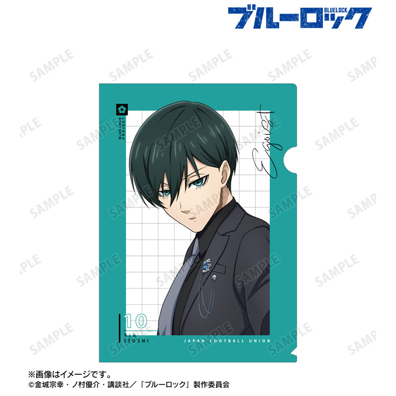 (PO) Blue Lock Original Illustration Itoshi Rin Suit Model Ver. Clear File Image_3