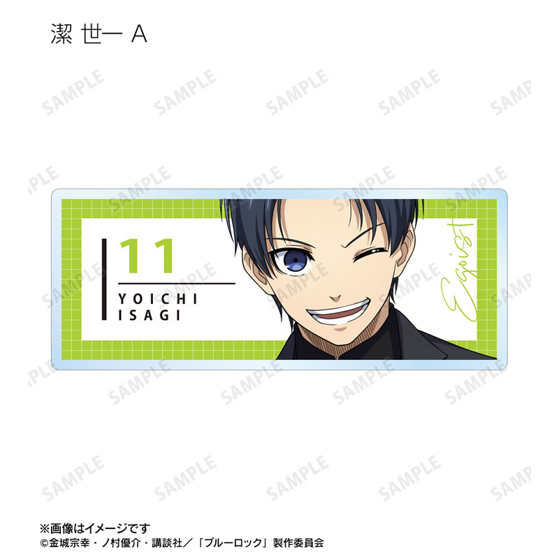 (PO) Blue Lock Original Illustration Suit Model Ver. Trading Acrylic Name Plate [BOX] Image_3