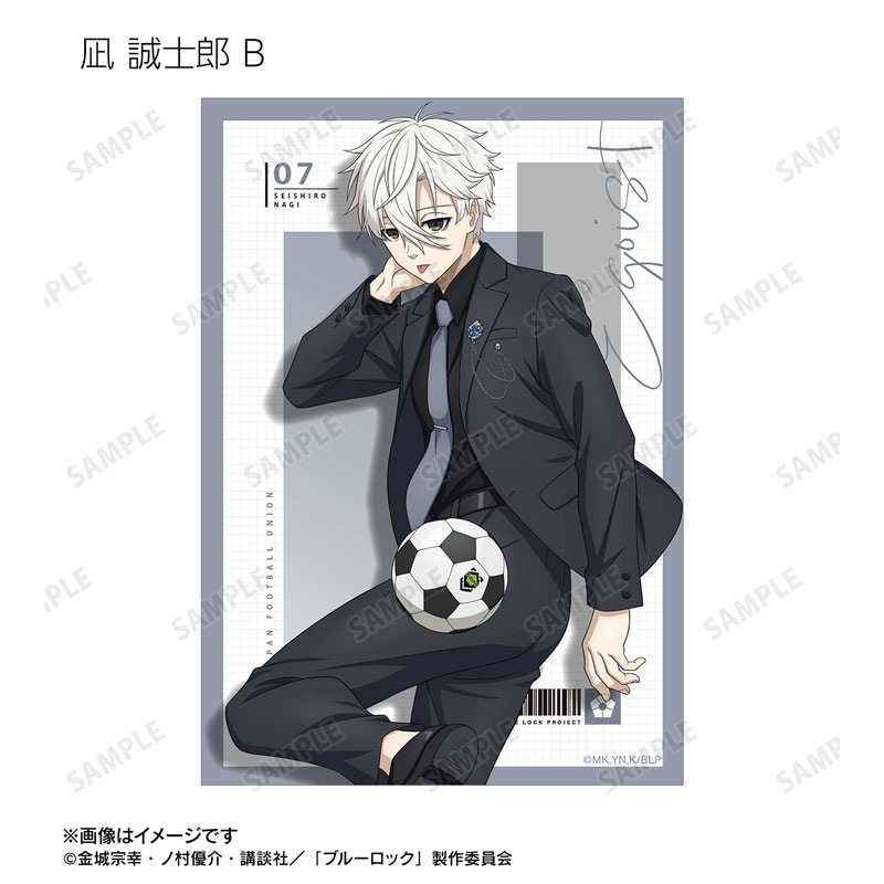 (PO) Blue Lock Original Illustration Suit Model Ver. Trading Bromide [BOX] Image_12