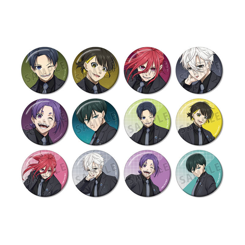 (PO) Blue Lock Original Illustration Suit Model Ver. Trading Can Badge [BOX] Image_2