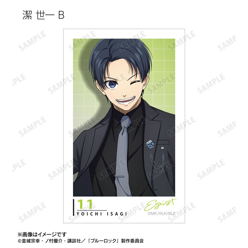 (PO) Blue Lock Original Illustration Suit Model Ver. Trading Instant Camera Style Illustration Card [BOX] Image_9