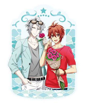 (PO) IDOLiSH7 Shuffle Talk Acrylic Stand - Yaotome Gaku & Nanase Riku (3) Image_1