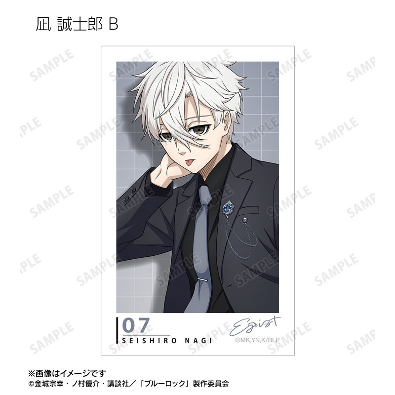 (PO) Blue Lock Original Illustration Suit Model Ver. Trading Instant Camera Style Illustration Card [BOX] Image_12