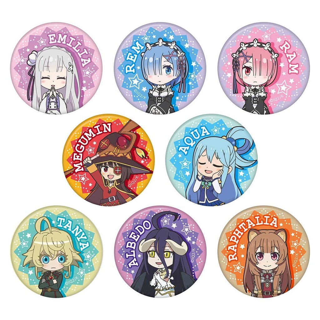 (PO) Isekai Quartet 2 Trading Can Badge (4) Image_2