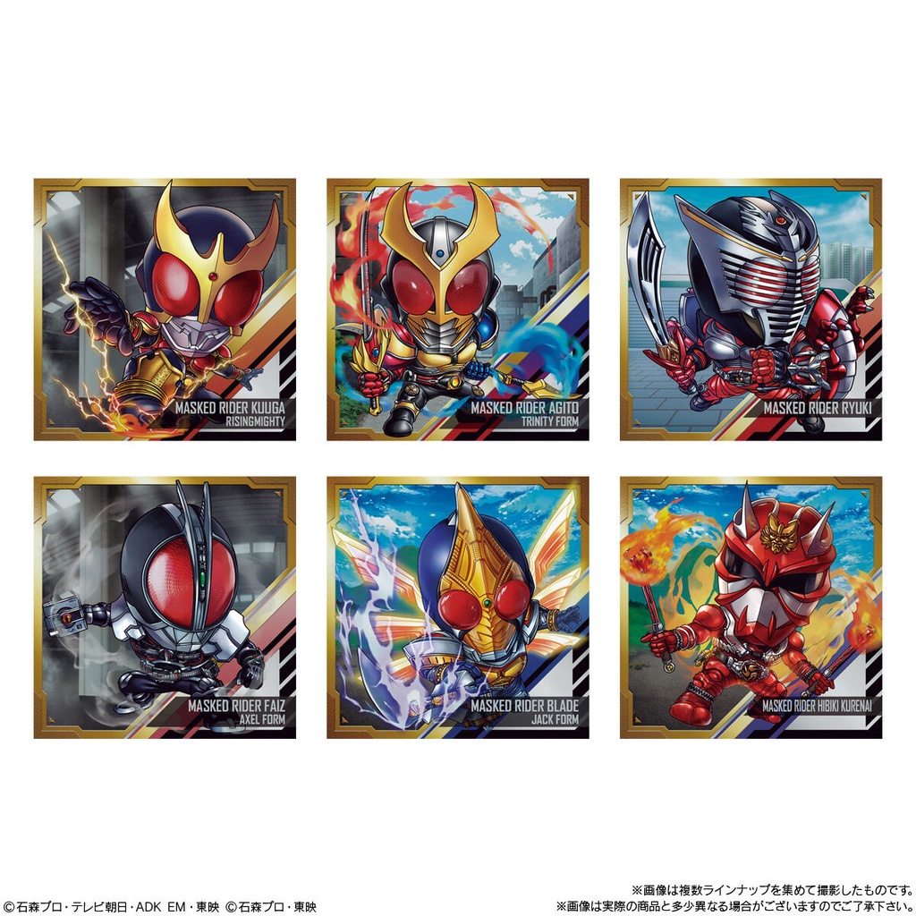 (PO) Nyaformation Kamen Rider Series Sticker Wafer Card Vol. 3 [BOX] Image_4