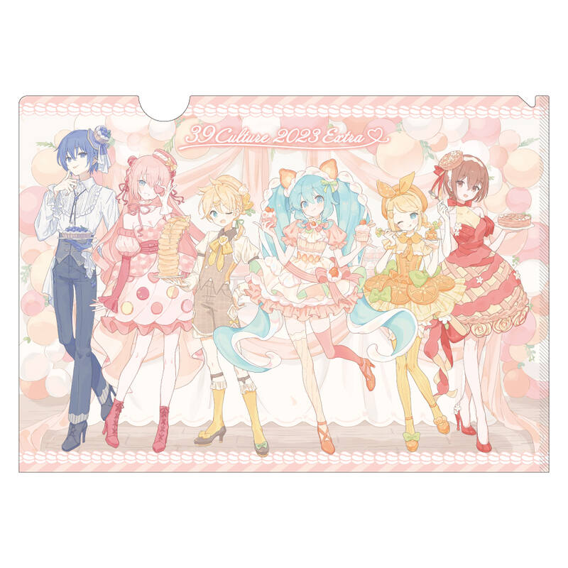 (PO) 39Culture 2023 Extra Party&Cosplay A4 Clear File Image_2