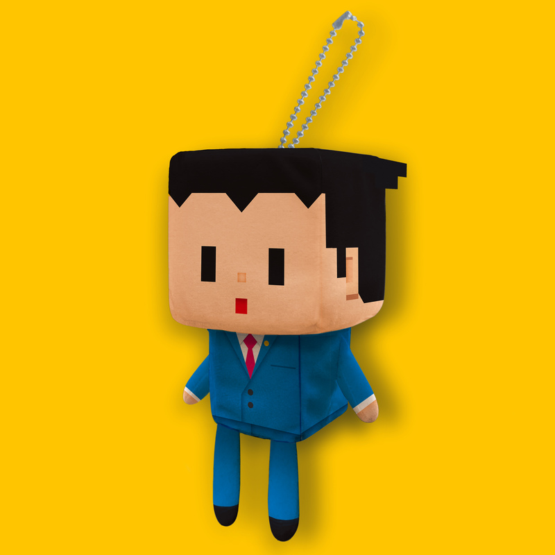 (PO) VOXENATION Plush Mini Ace Attorney Phoenix Wright Image_2