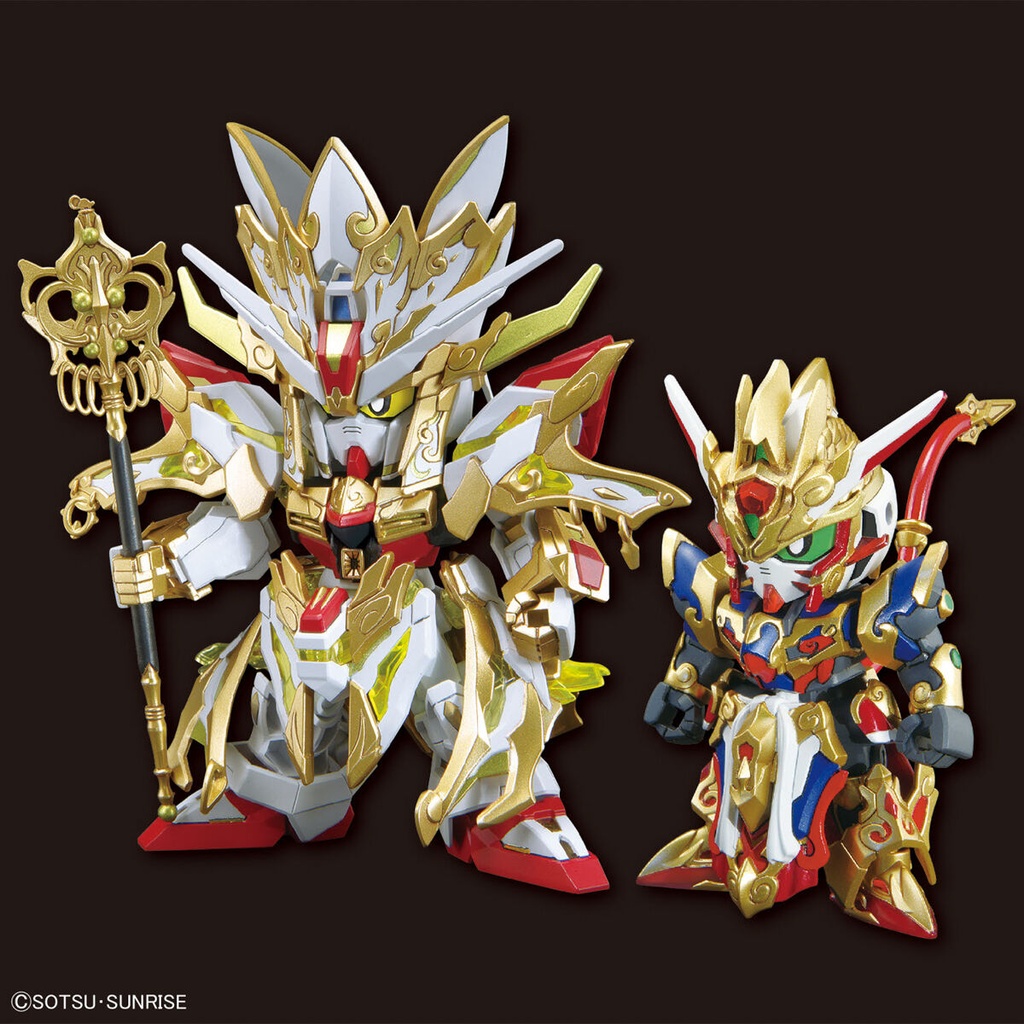 SD Gundam World Heroes - Wukong Impulse Gundam & Sanzang Strike Freedom Gundam Set Image_2