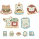 Sanrio Hanamaruobake Sticker set (Always Together) Image_2