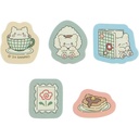 Sanrio Hanamaruobake Sticker set (Always Together) Image_5