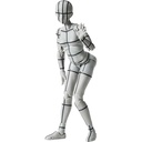 (PO) S.H.Figuarts Body-chan -Sports- Edition -Wire Frame- (Gray Color Ver.) Image_2