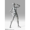 (PO) S.H.Figuarts Body-chan -Sports- Edition -Wire Frame- (Gray Color Ver.) Image_5