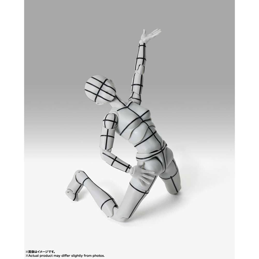 (PO) S.H.Figuarts Body-chan -Sports- Edition -Wire Frame- (Gray Color Ver.) Image_7